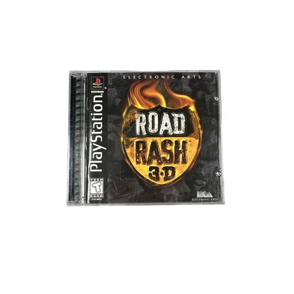 Road Rash 3D (Sony PlayStation 1, 1998) Authentic, CIB, Tested - Picture 1 of 2